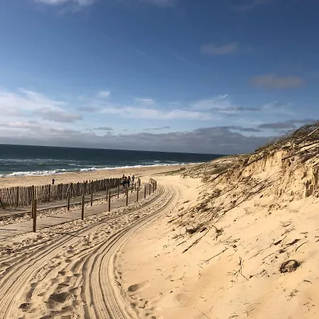 Jolie Petite Maison A Vieux Boucau Avec Piscine Chauffee - Domaine Du Golf De Pinsolle Soustons