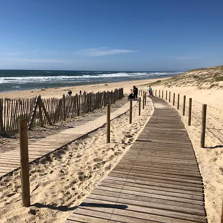 Jolie Petite Maison A Vieux Boucau Avec Piscine Chauffee - Domaine Du Golf De Pinsolle *