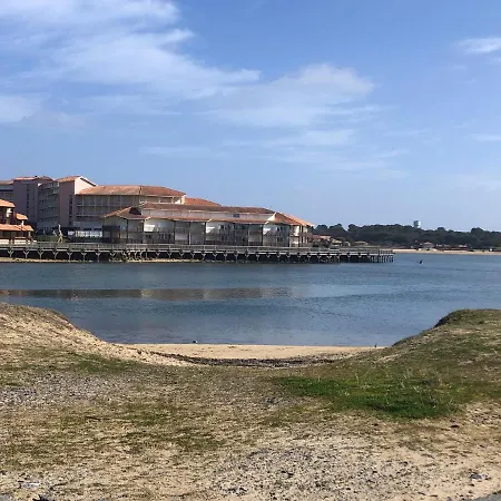 Jolie Petite Maison A Vieux Boucau Avec Piscine Chauffee - Domaine Du Golf De Pinsolle Nyaraló *