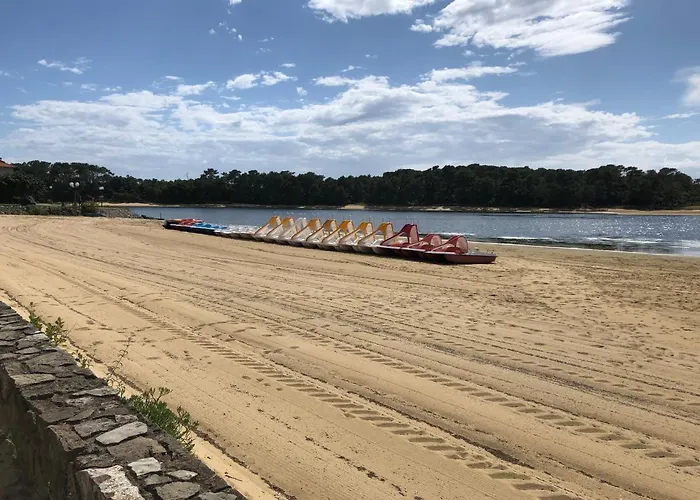 Jolie Petite Maison A Vieux Boucau Avec Piscine Chauffee - Domaine Du Golf De Pinsolle * Soustons